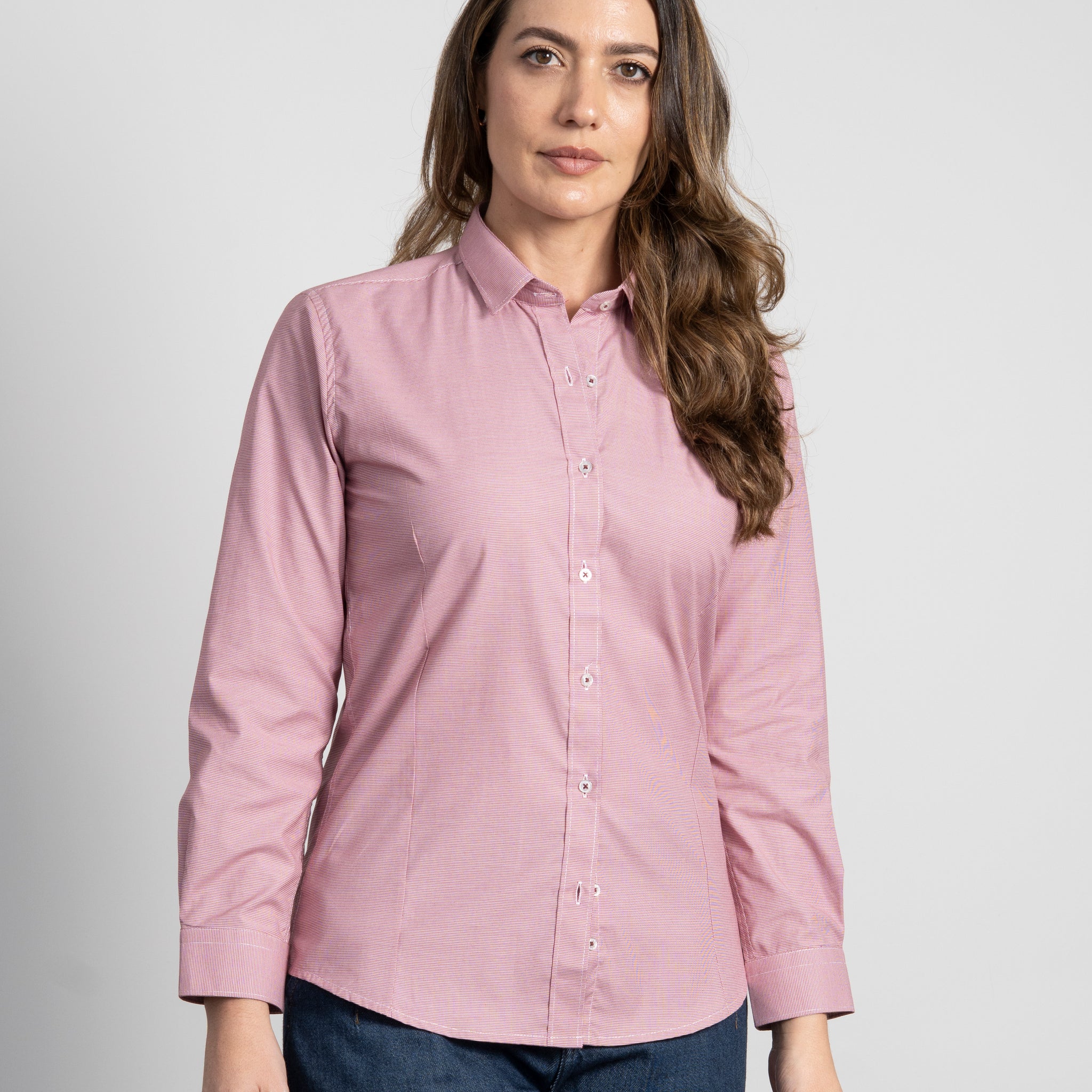 Camisa Mujer Vino