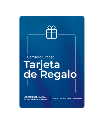 Tarjeta regalo electrónica Camisería (envío instantáneo por correo electrónico).