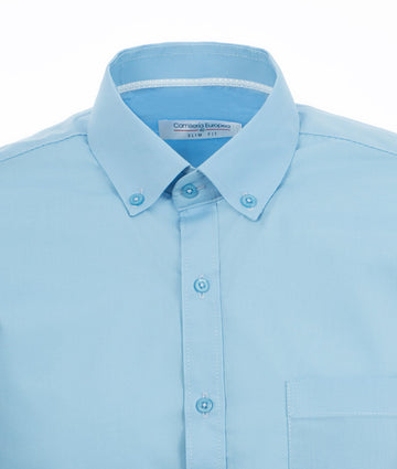 Camisa Dacrón Azul