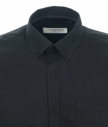 Camisa Dacrón Negra