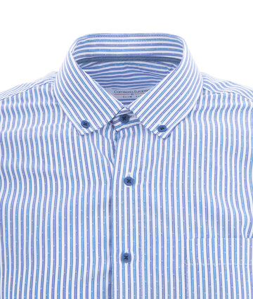 Camisa de Rayas Azul 5