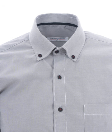 Camisa Rayas Delgadas Negras 3