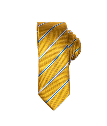 Corbata Amarilla Rayas Diagonales