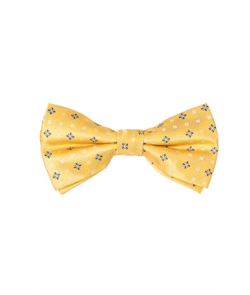 Corbatín Print Amarillo Flores