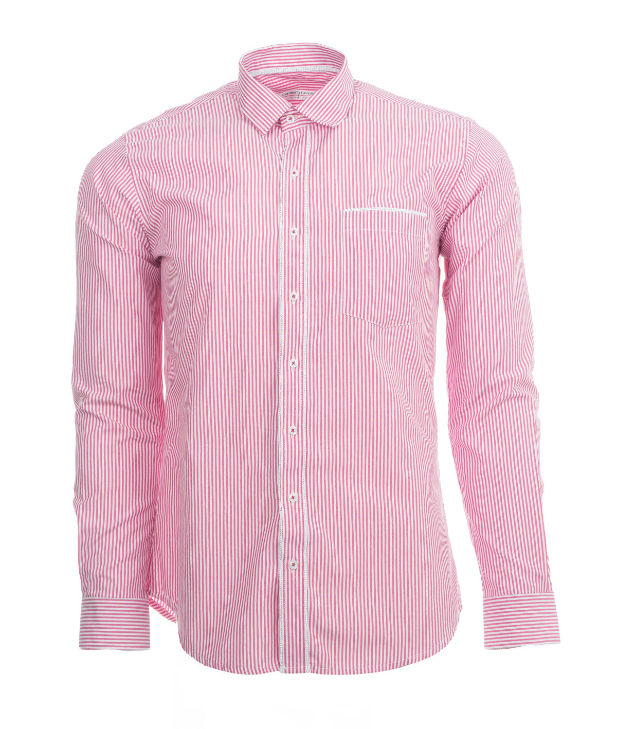 Camisa de Rayas Fucsia