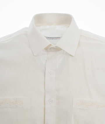 Camisa Guayabera Marfil