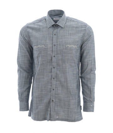 Camisa Guayabera Negra