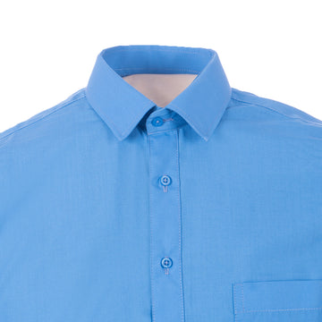 Camisa Dacron azul